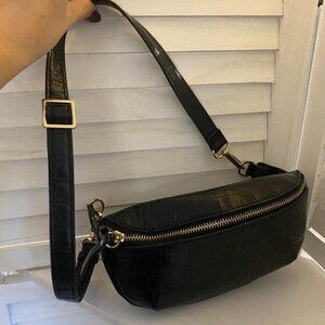 Mango MNG - belt bag black - CROSS BAG